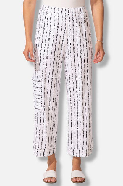 J Pocket Flood - White Driftwood Stripe