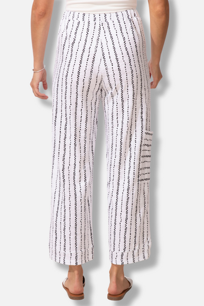 J Pocket Flood - White Driftwood Stripe