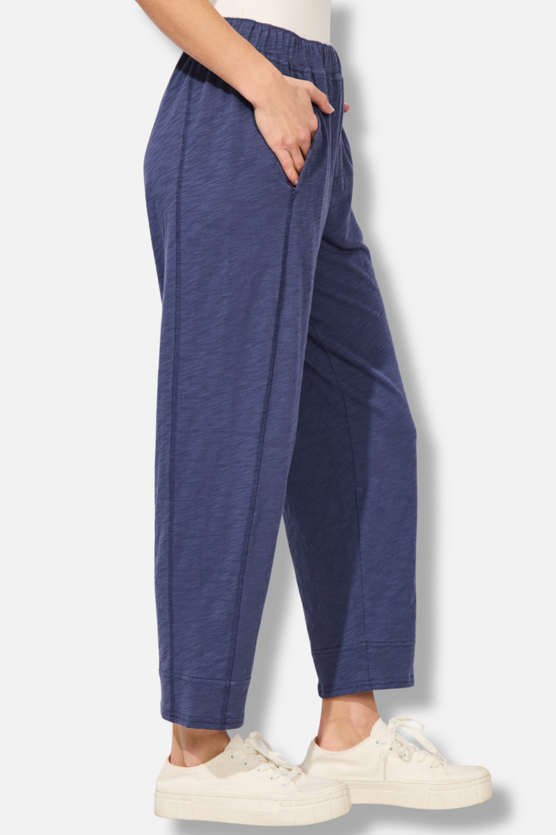 Serene Seamed Pant - Navy