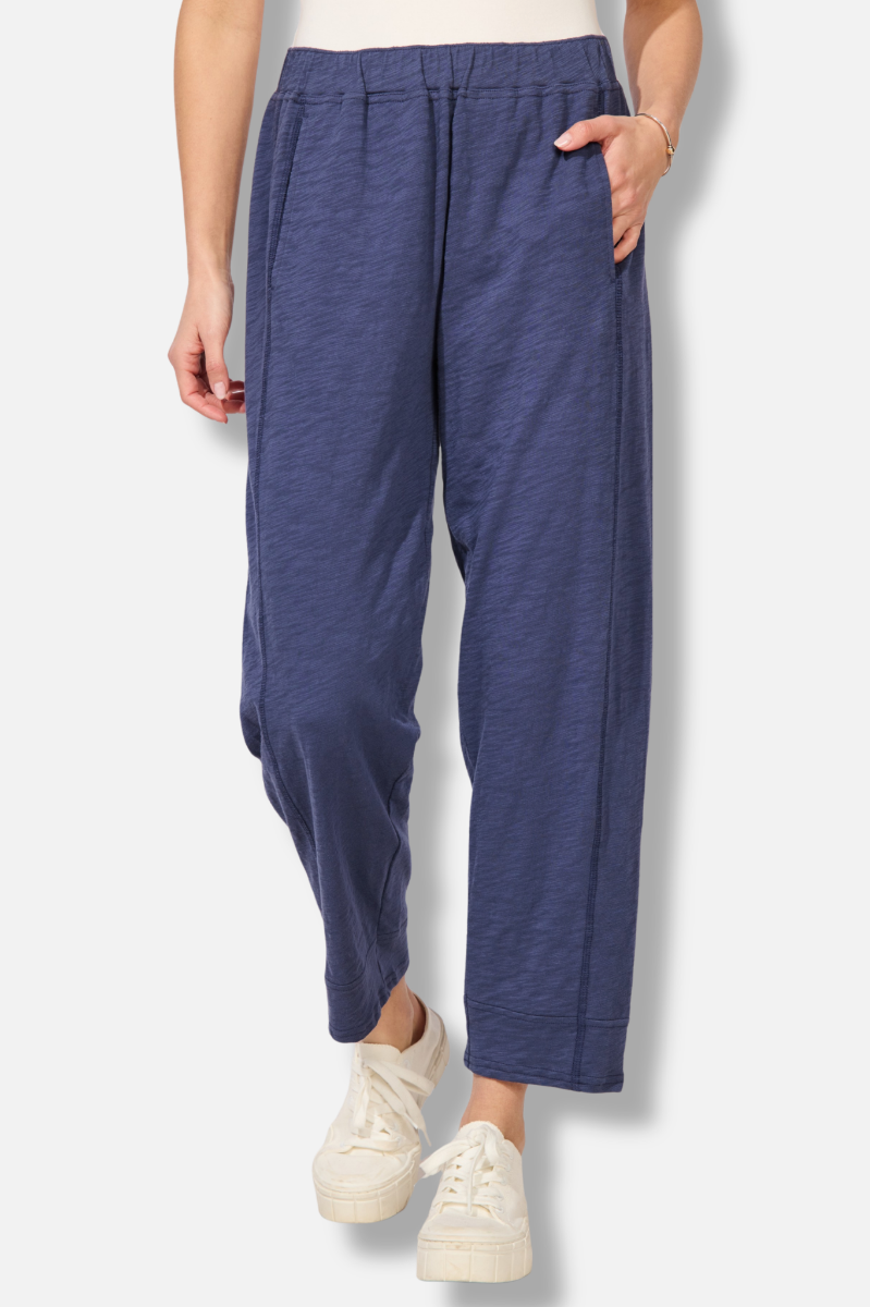 Serene Seamed Pant - Navy