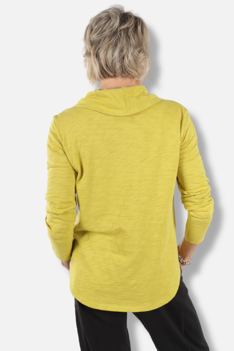 High Lo Cowl - Citron