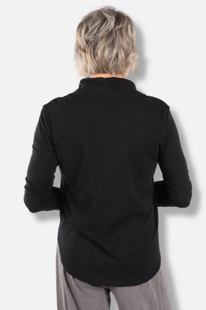 High Lo Cowl - Black