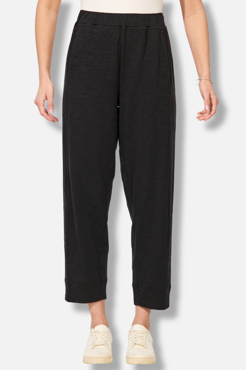 Serene Seamed Pant - Black 