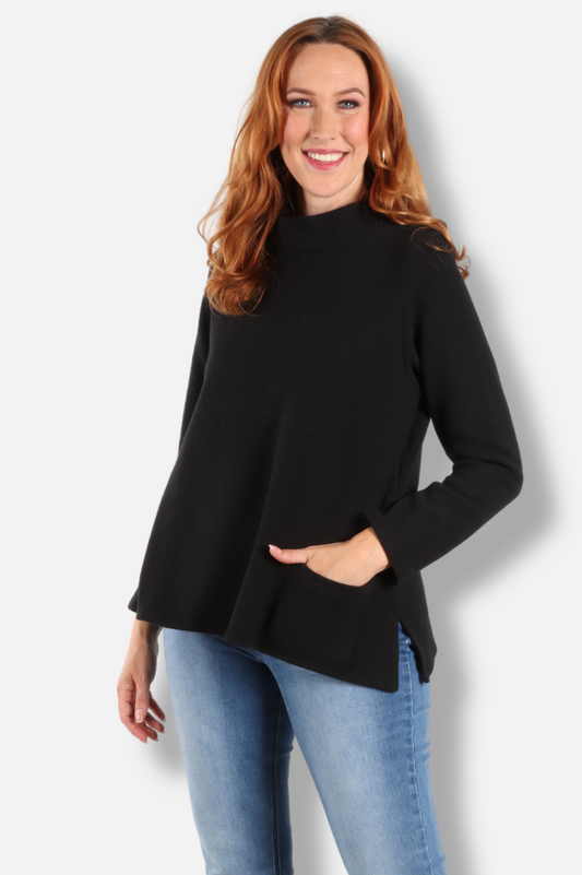 Pocket Tunic - Black