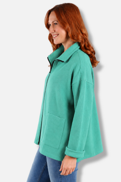 Zippy Jacket - Winter Green