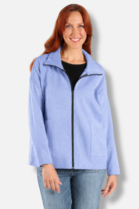 Zippy Jacket - Bachelor's Button