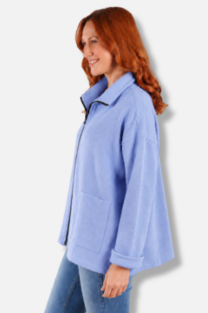 Zippy Jacket - Bachelor's Button