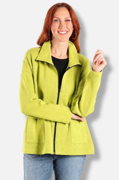 Zippy Jacket - Fern