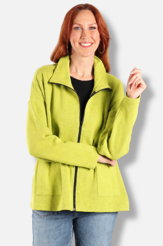 Zippy Jacket - Fern