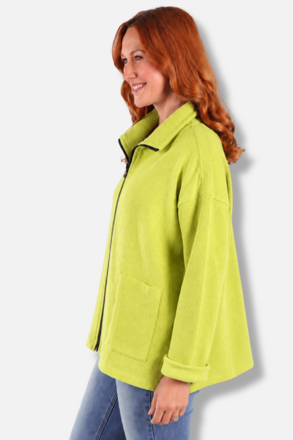 Zippy Jacket - Fern