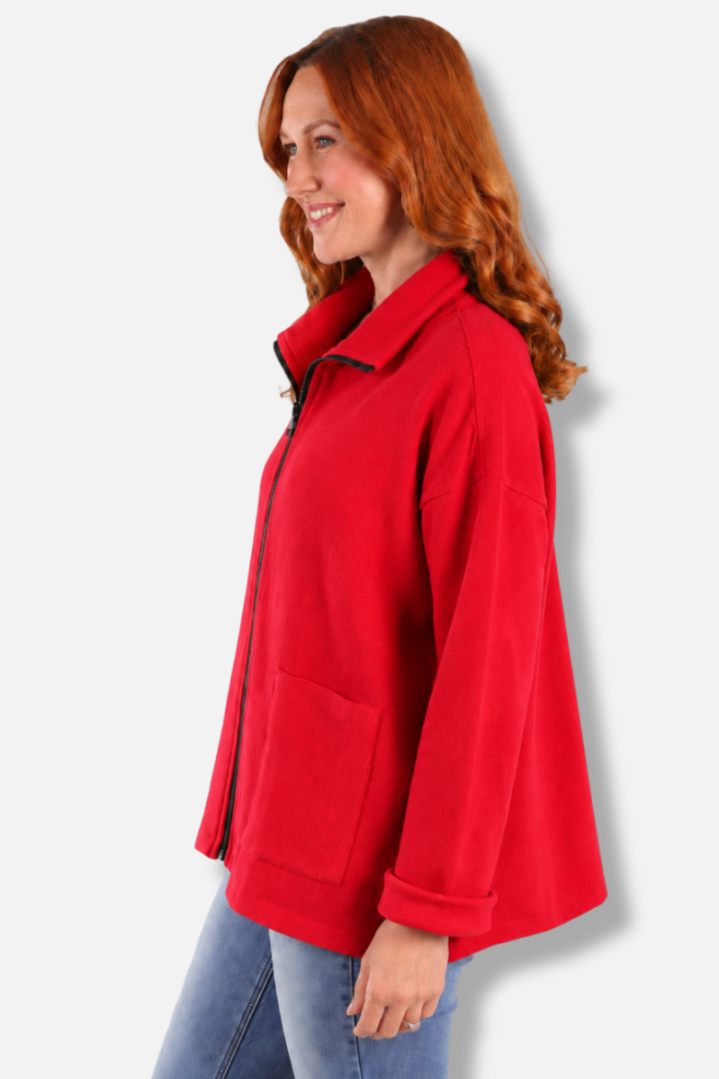 Zippy Jacket - Chili