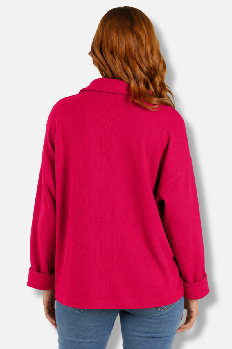 Zippy Jacket - Cherry