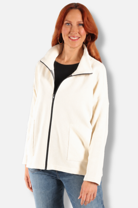 Zippy Jacket - Cream