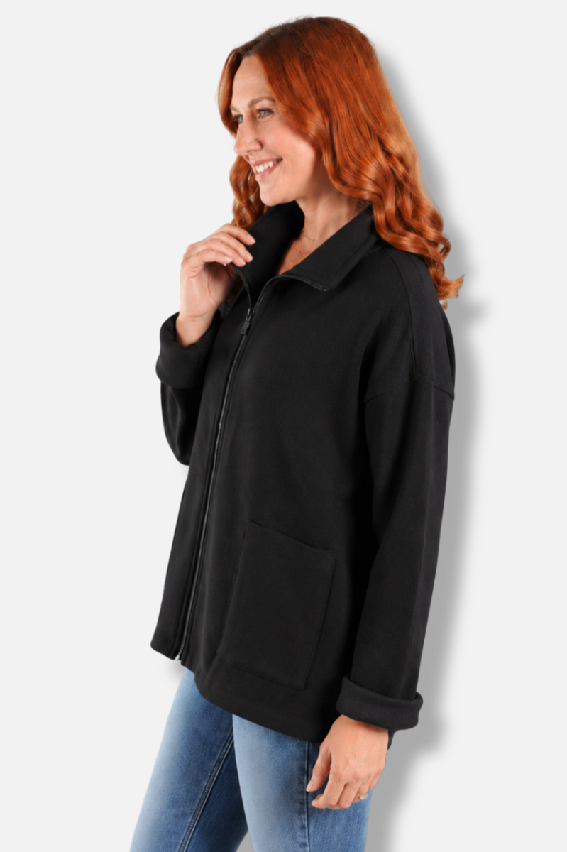 Zippy Jacket - Black