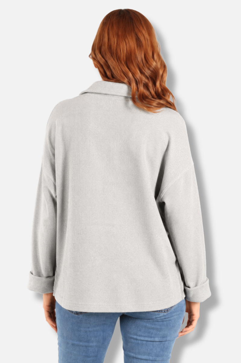 Zippy Jacket - Heather Grey 