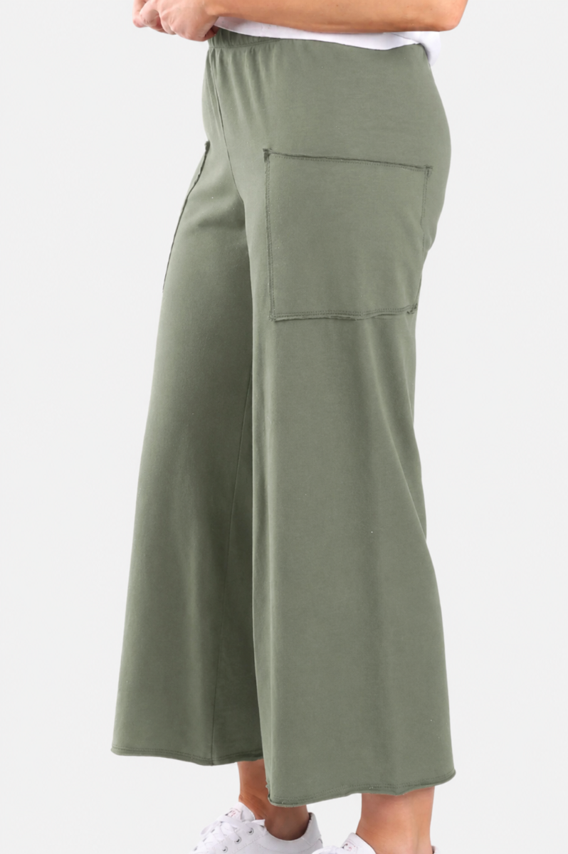 Prairie Crop Pant Plus - Jungle