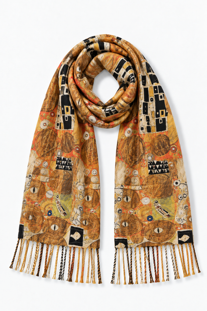Stoclet Frieze & Tree of Life Scarf