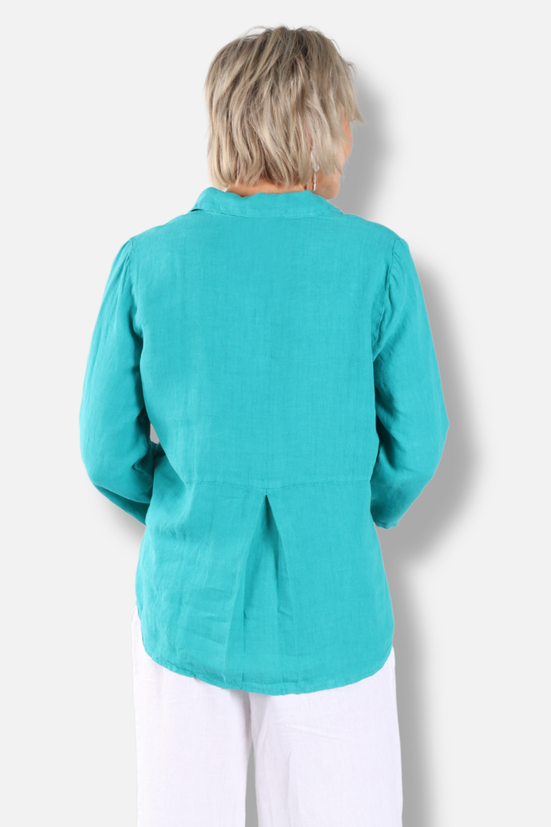 Shirt Jacket - Teal