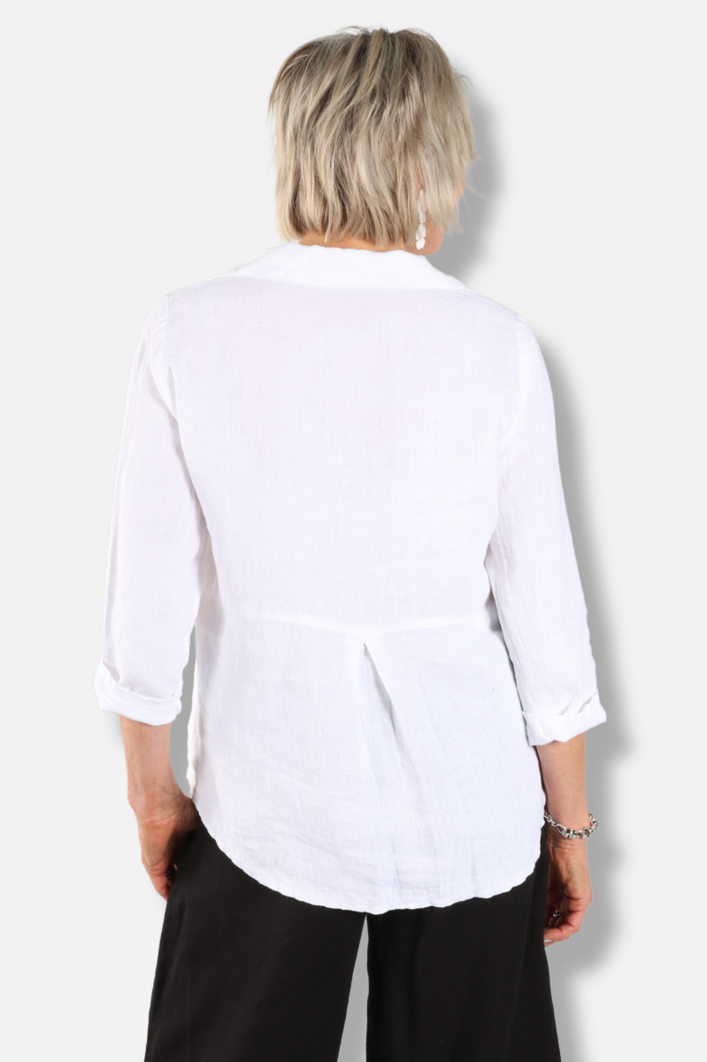 Shirt Jacket - White 