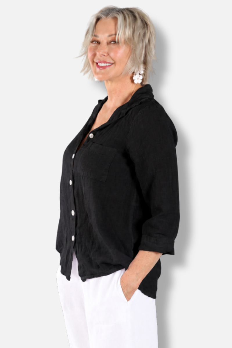 Shirt Jacket - Black