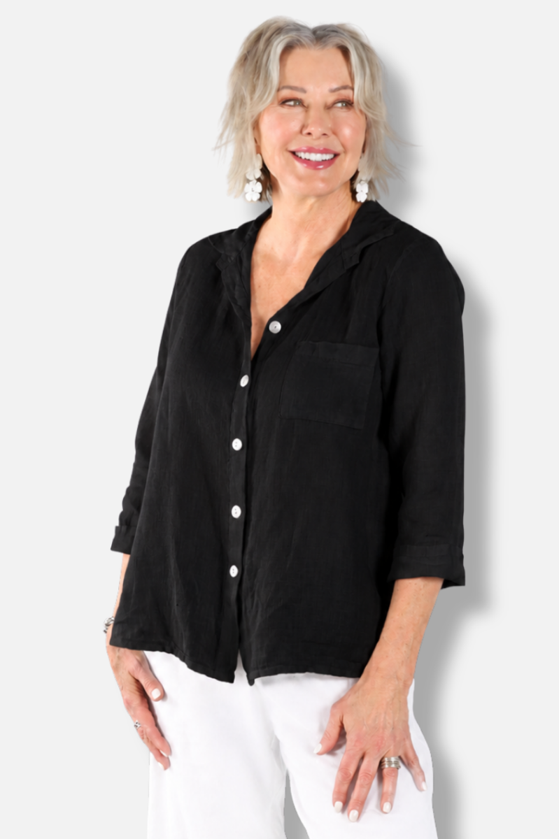 Shirt Jacket - Black