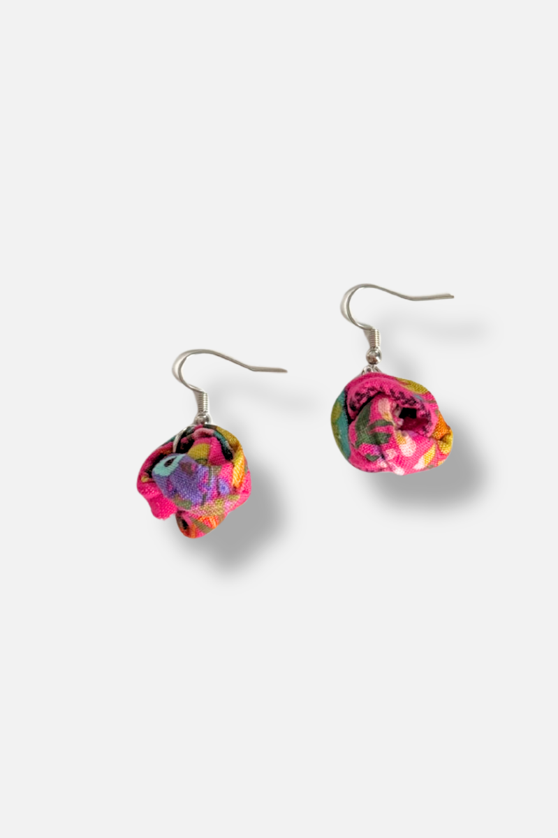 Gumball Earrings - Magenta Multi