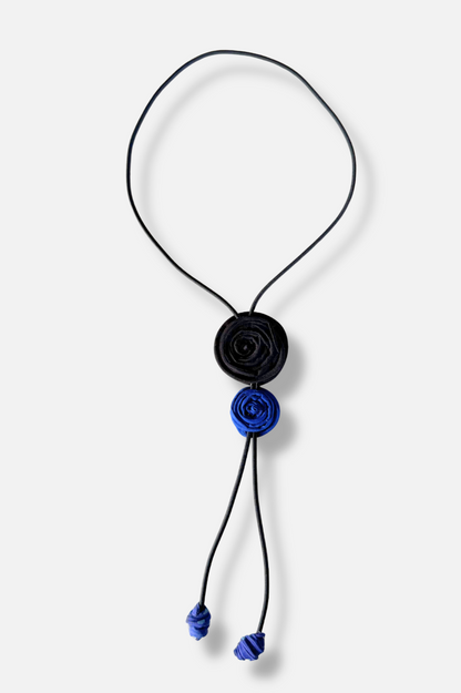 Double Dot Bolo - Blue