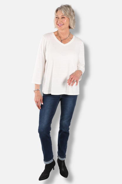Easy V Top - White