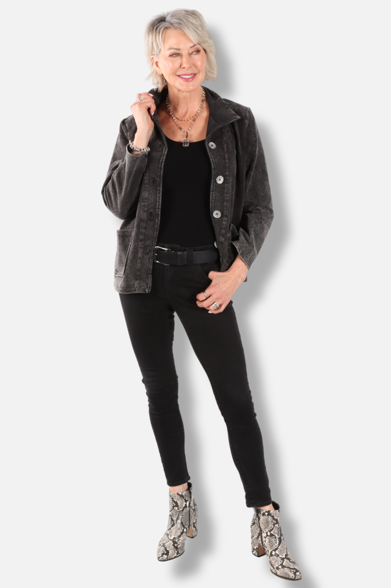 Short Jacket - Black 
