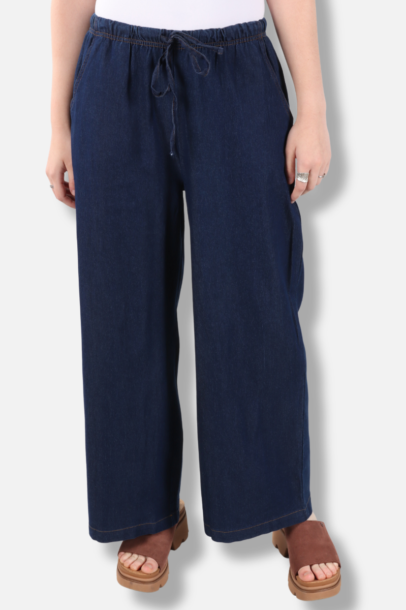 Flood Pant - Blue Denim