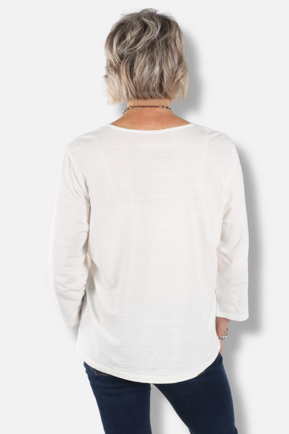 Easy V Top - White