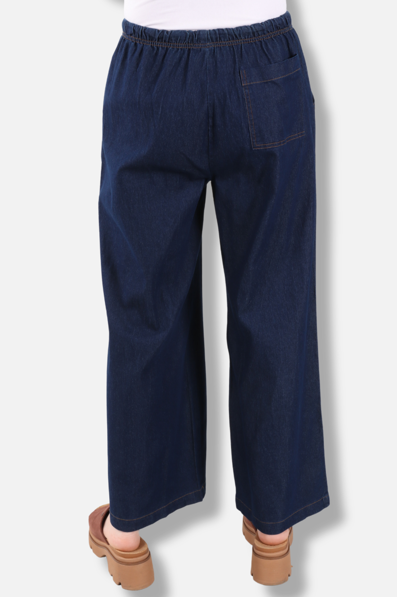 Flood Pant - Blue Denim