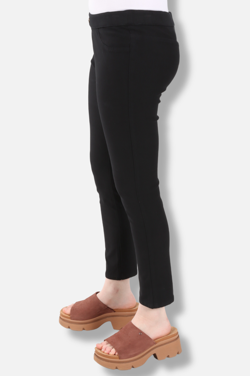Stretch Denim Pant - Black
