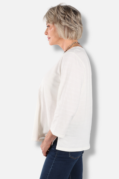 Easy V Top - White