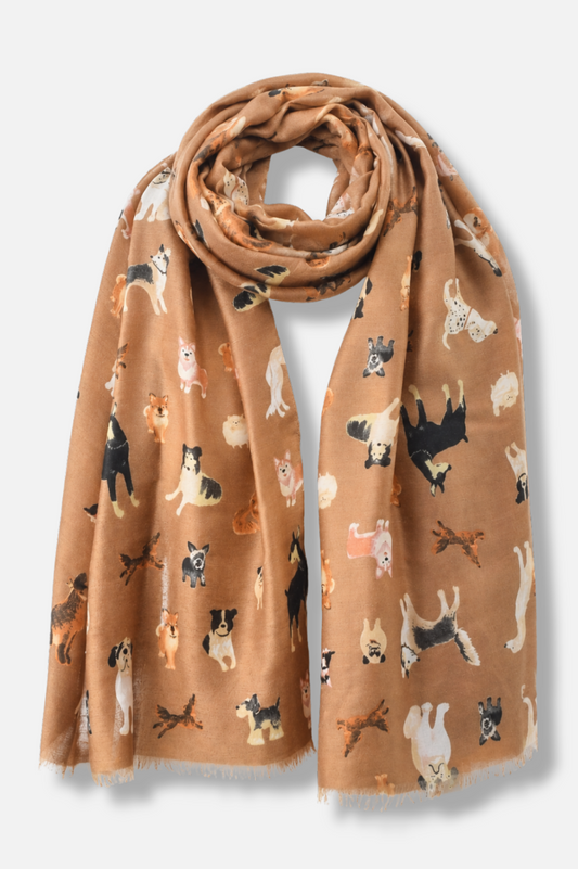 Dog Scarf - Camel