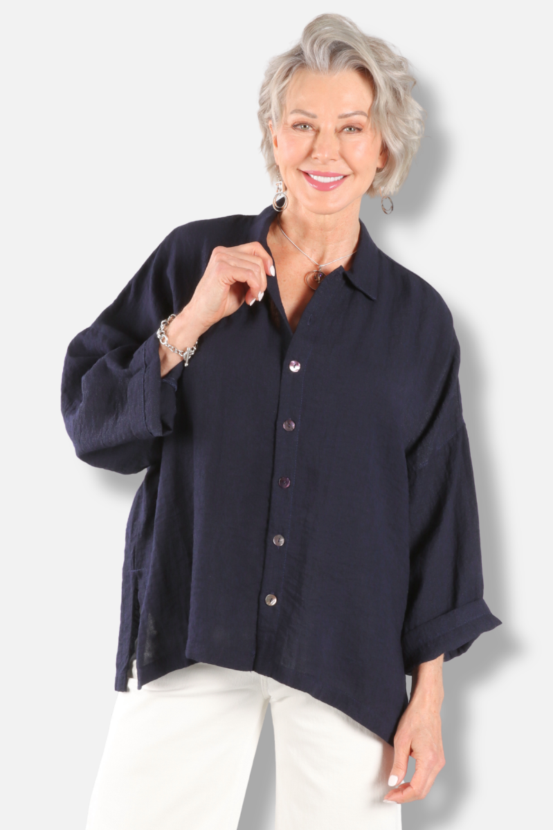 Big Shirt - Indigo