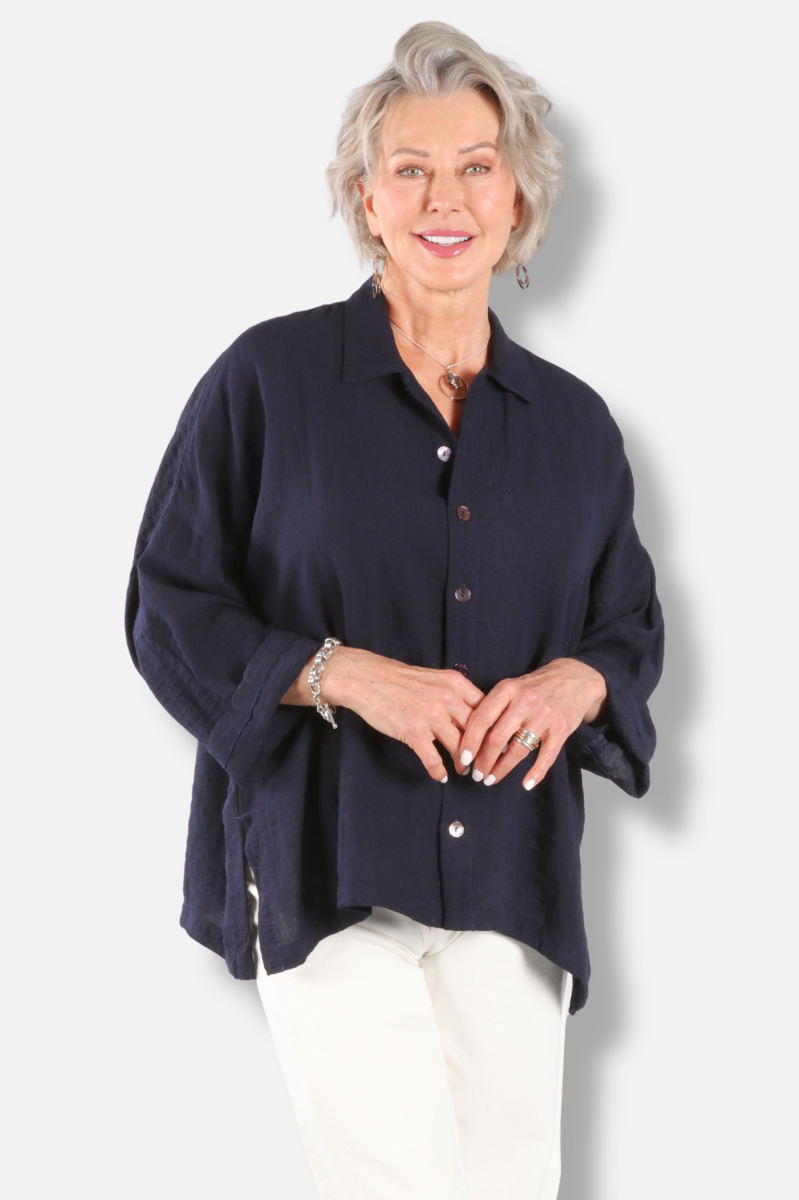 Big Shirt - Indigo