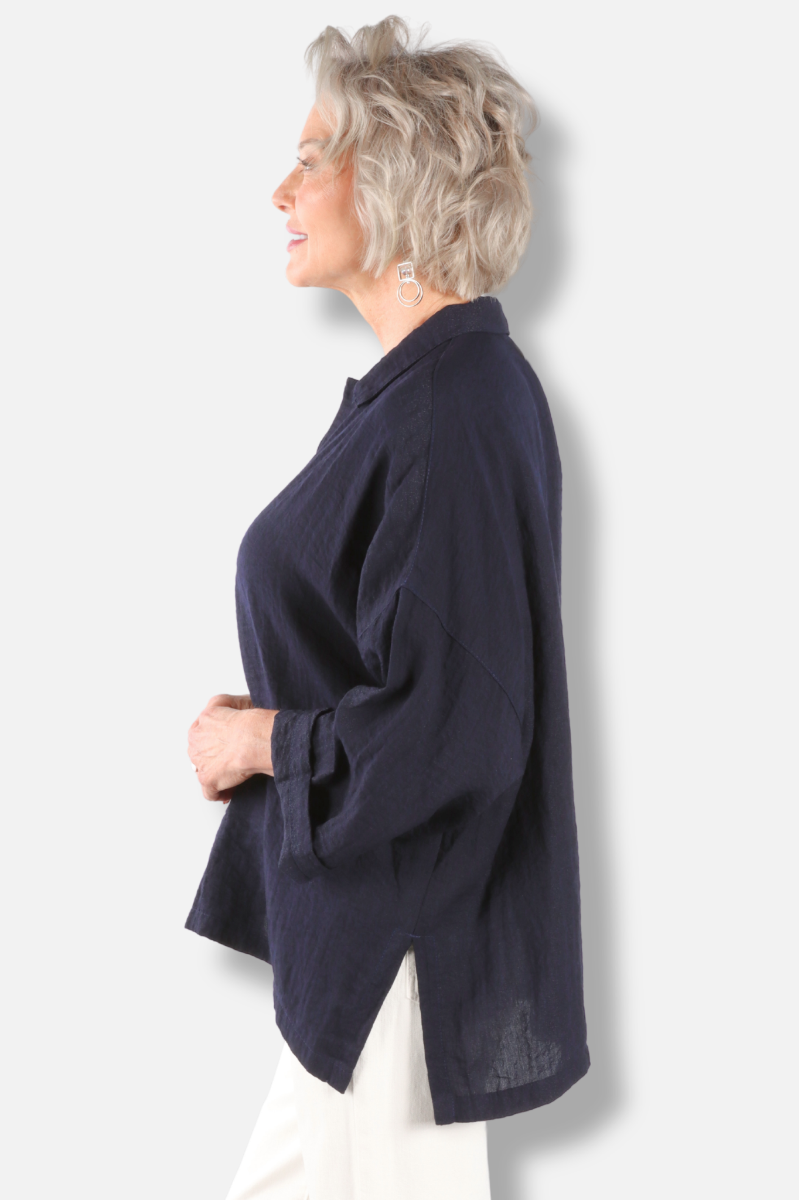 Big Shirt - Indigo