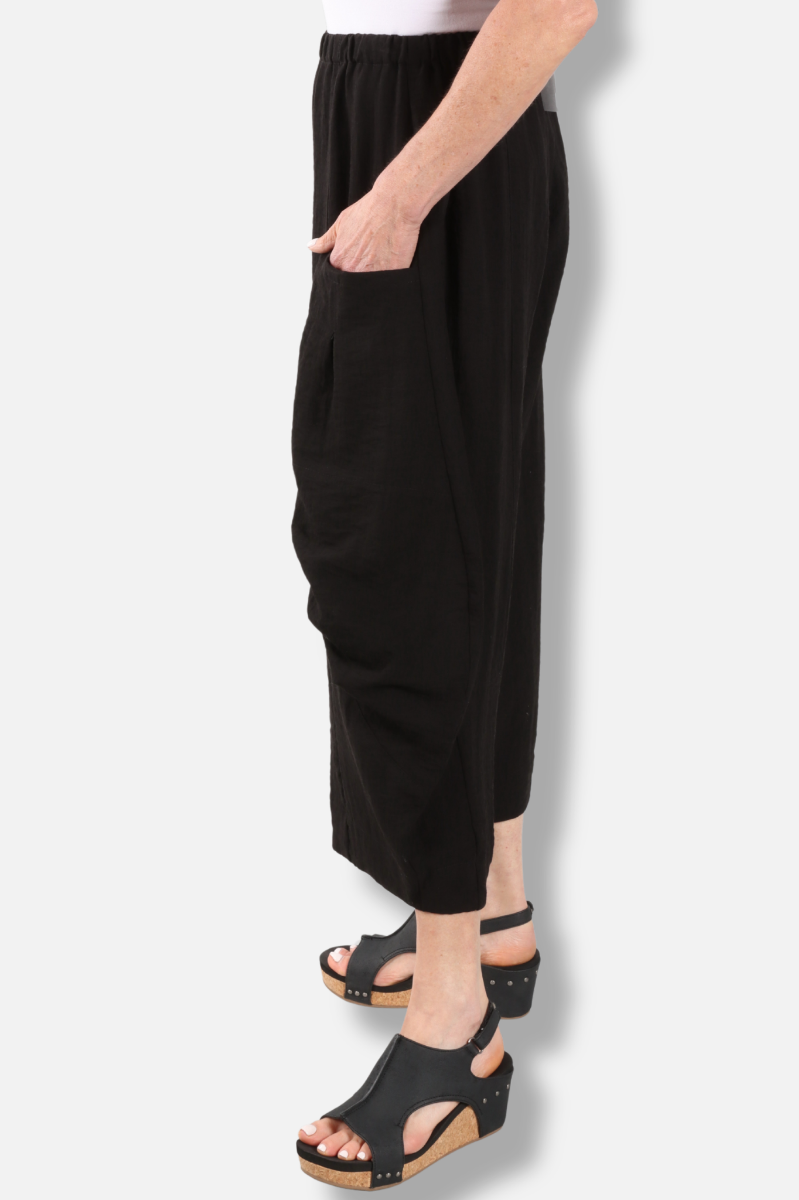 Double Pocket Pant - Black