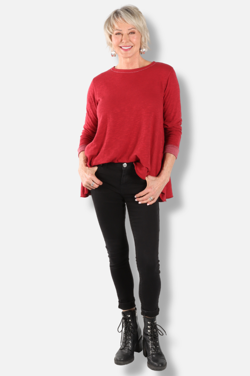 Original Longer Angel Tee - Americana