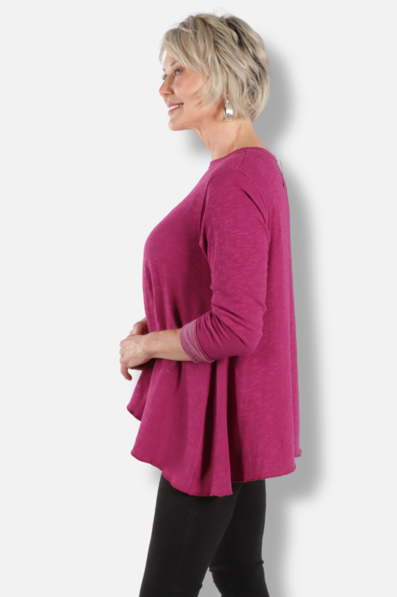 Original Longer Angel Tee - Beet