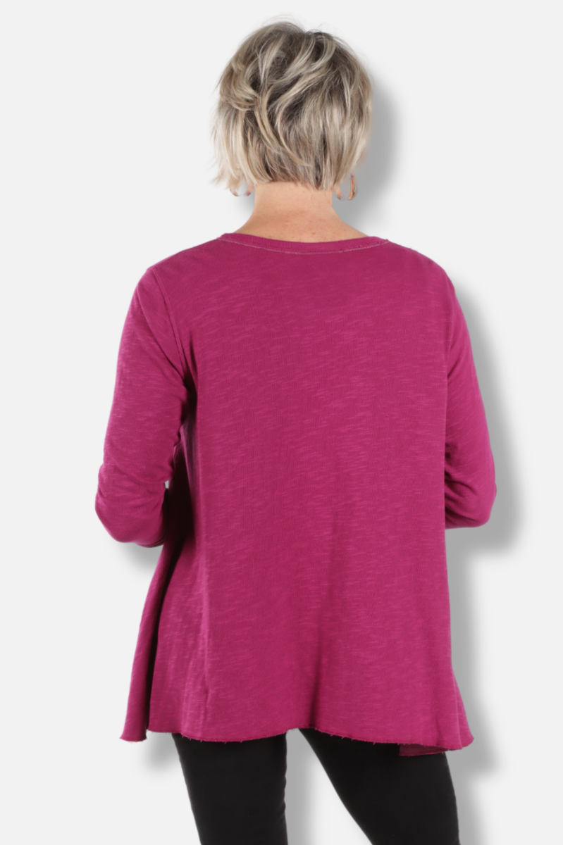 Original Longer Angel Tee - Beet