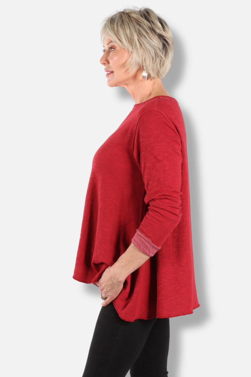 Original Longer Angel Tee - Americana