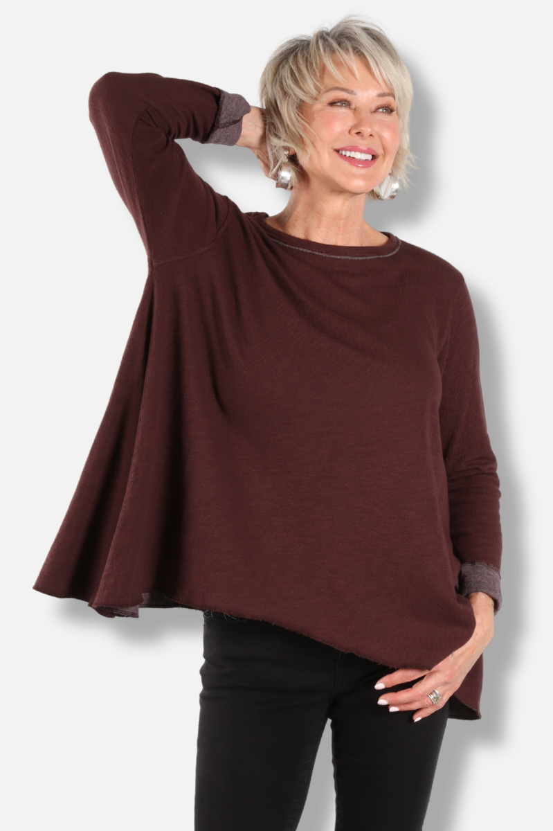Original Longer Angel Tee - Chicory