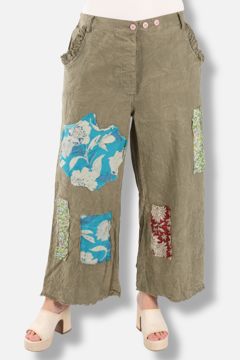 Woven Fields Pant - Moss