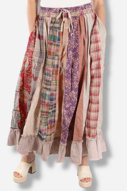 Harvest Path Skirt - Multi Color 