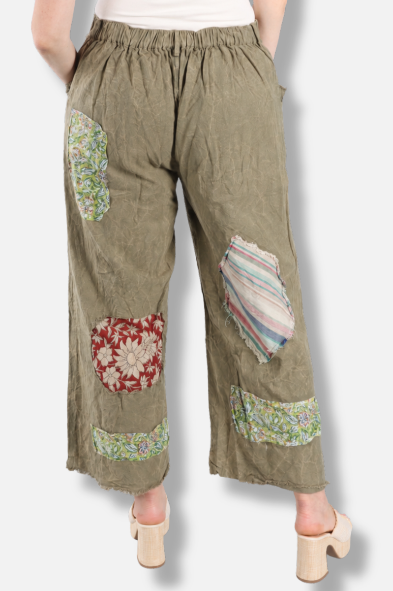 Woven Fields Pant - Moss