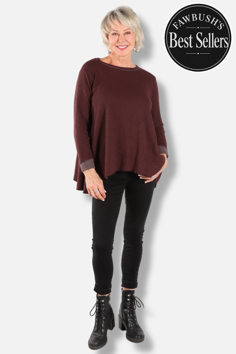 Original Longer Angel Tee - Chicory