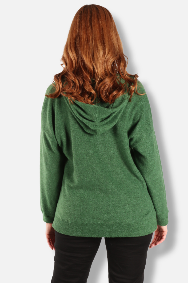 Button Hoodie - Hunter 