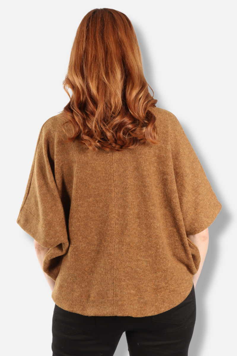 Relaxed Cape - Whiskey 